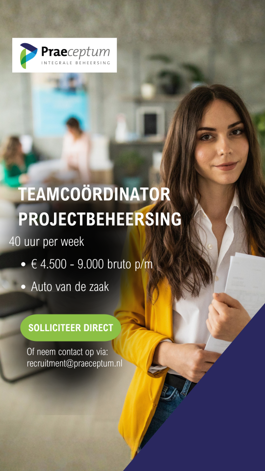Teamcoordinator Projectbeheersing